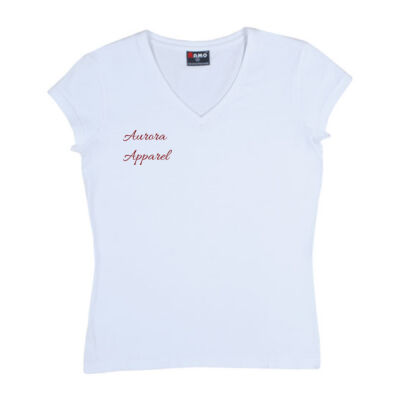 Aurora Staple V-neck Tee Thumbnail